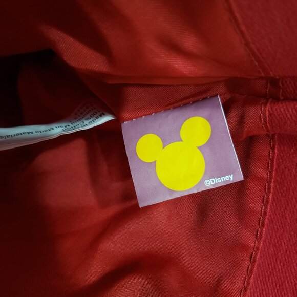 Disney  Winnie the Pooh  Red Canvas Shoulder Bag Handbag Purse  faux leather str - Picture 3 of 10